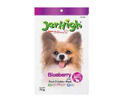 تشویقی سگ جرهای طعم مرغ و بلوبری وزن 70 گرم - JerHigh Chicken & Blueberry Stick