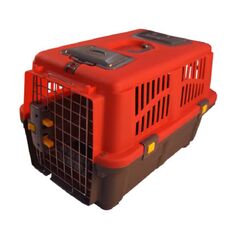 باکس حمل سگ و گربه هپی پت مدل رها سایز ۳, رنگ: قرمز