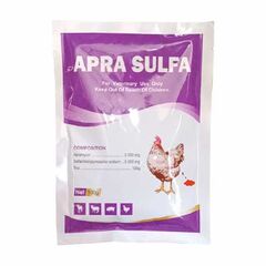 پودر Apra Sulfa جهت درمان سالمونلا و کوکسیدیوز 100 گرم
