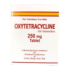 قرص اوکسی تتراسایکلین oxytetracycline حاوی 100 قرص