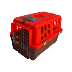 باکس حمل سگ و گربه هپی پت مدل رها سایز 2, رنگ: قرمز