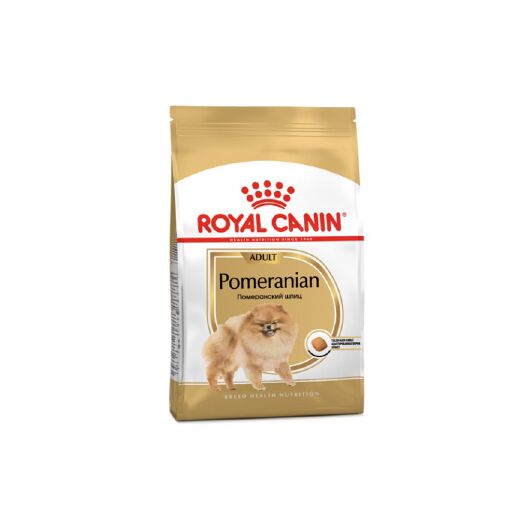 غذای خشک سگ بالغ پامرانین رویال کنین Pomeranian وزن 1.5 کیلوگرم
