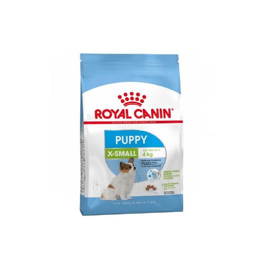 غذای خشک توله سگ ایکس اسمال پاپی رویال کنین X-Small Puppy وزن 1.5 کیلوگرم