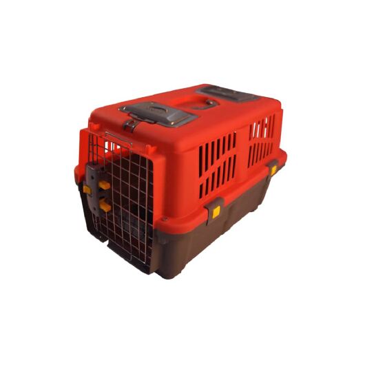 باکس حمل سگ و گربه هپی پت مدل رها سایز ۳, رنگ: قرمز