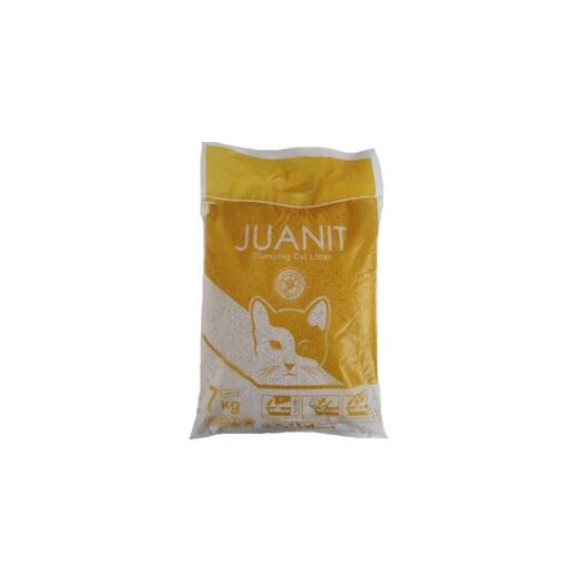 خاک گربه سوپر پریمیوم ژوانیت رایحه لیمو وزن 7 کیلوگرم