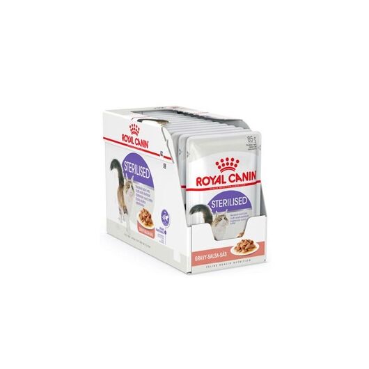 غذای پوچ گربه بالغ عقیم شده رویال کنین Sterilised  وزن 85 گرم