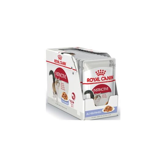 غذای پوچ گربه بالغ اینستینکتیو ژله‌ای رویال کنین Instinctive Jelly وزن 85 گرم