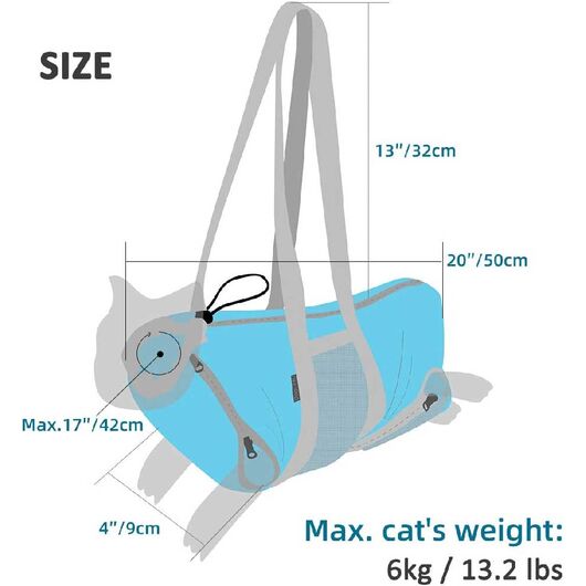 کیف دوشی حمل و نظافت گربه برند PUMYPOREITY, 4 image