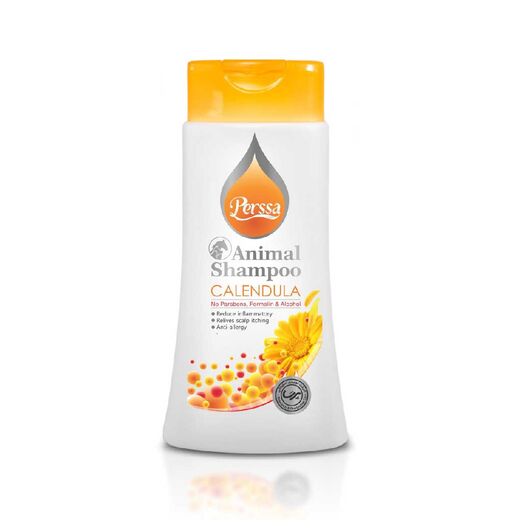 شامپو حیوانات پرسا مدل کالاندولا ضد آلرژی 250 میلی لیتر