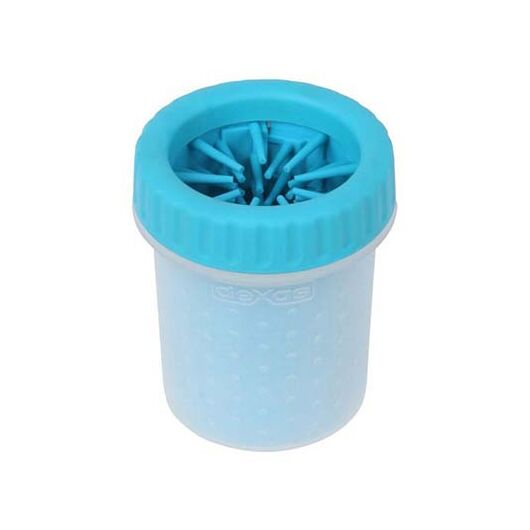 پنجه شور سگ و گربه سیلیکونی قطر 10 سانتی متر, رنگ: آبی