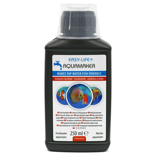 محلول آماده ساز آکواریوم آکوا میکر ایزی لایف AquaMaker حجم 250 میلی لیتر