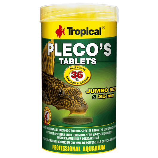 غذای ماهی قرصی پلکو تروپیکال pleco tablet وزن 135 گرم
