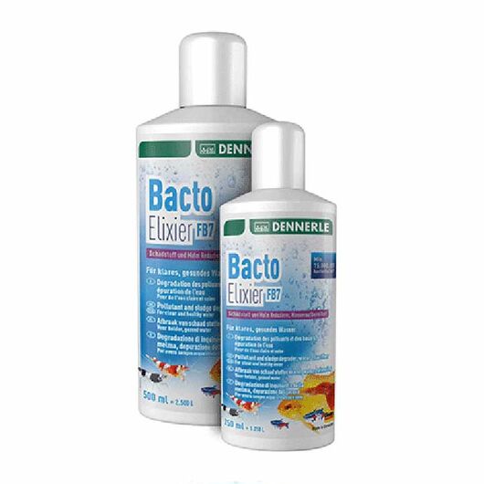 محلول باکتری زنده آکواریوم باکتو الکسیر دنرله BACTO ELIXIER FB7 حجم 250 میلی لیتر