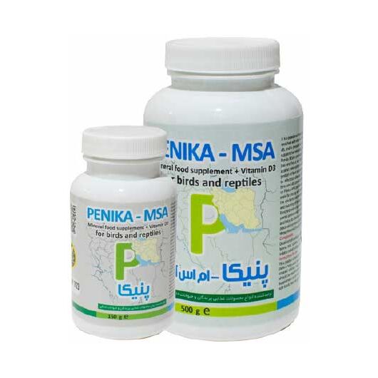 پودر مکمل پرندگان پنیکا ام اس آ وزن 500 گرم