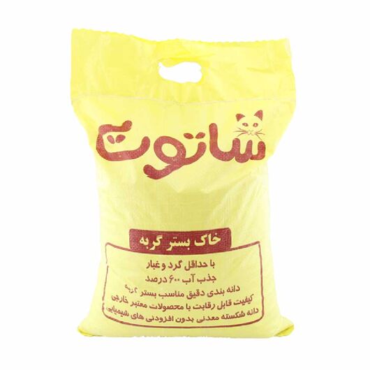 خاک گربه شاتوت گرانول دانه شکسته وزن 10 کیلوگرم