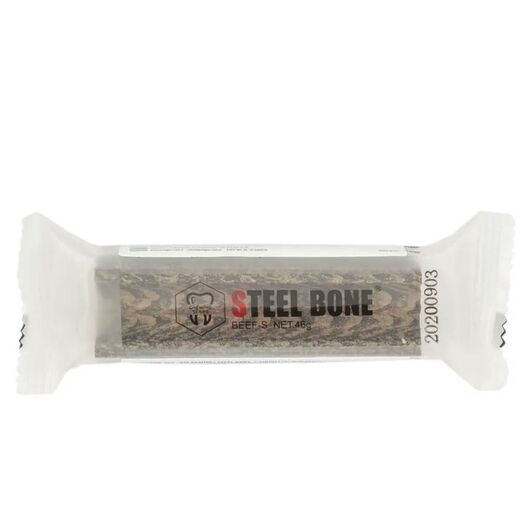 تشویقی سگ استیل بن Steel Bone طعم گوشت وزن 46 گرم