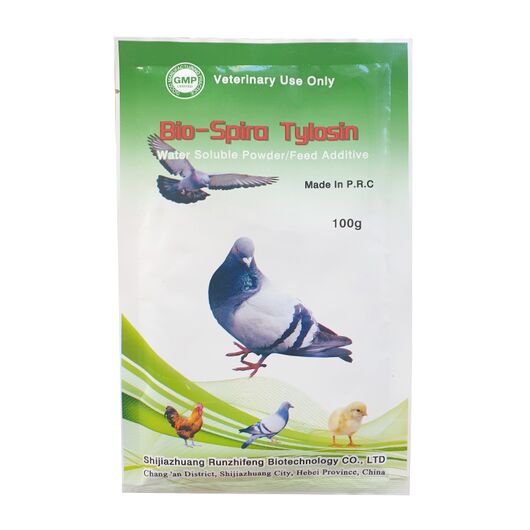 تقویت کننده پرندگان تایلوزین Bio Spira Tylosin وزن 100 گرم