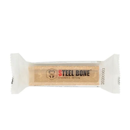تشویقی سگ استیل بن Steel Bone طعم مرغ وزن 46 گرم