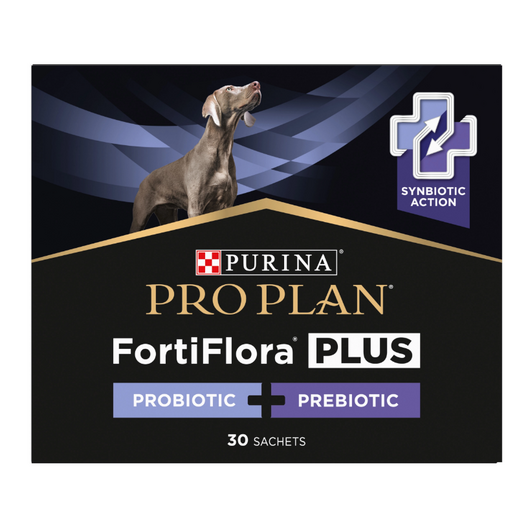 پودر پروبیوتیک و پری بیوتیک سگ فورتی فلورا پلاس پروپلن پورینا یک ساشه
