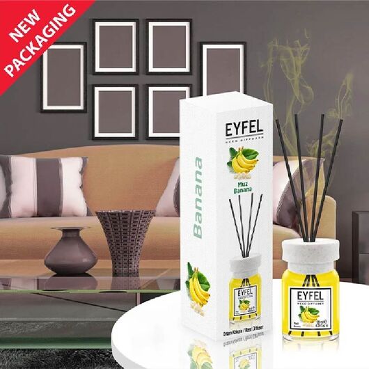 خوشبو کننده ایفل رایحه موز حجم 120 میلی لیتر