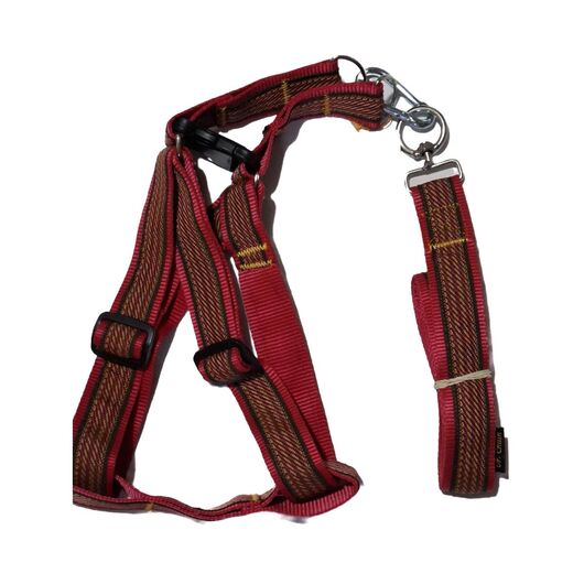 قلاده کتفی سگ متوسط و بزرگ dr chain رنگبندی, رنگ: قرمز, سایز: L